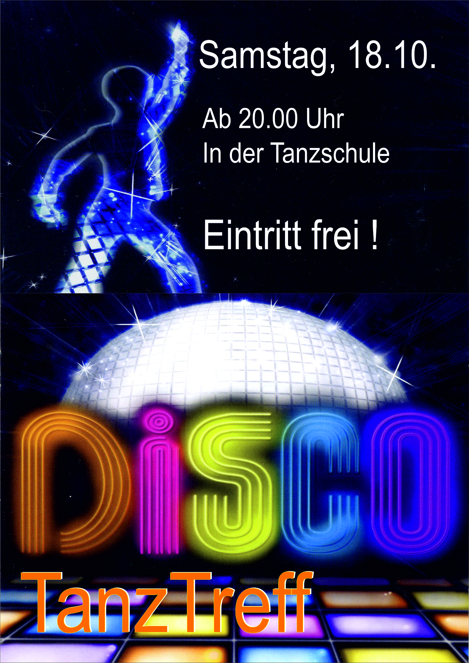 Tanztreff im Oktober